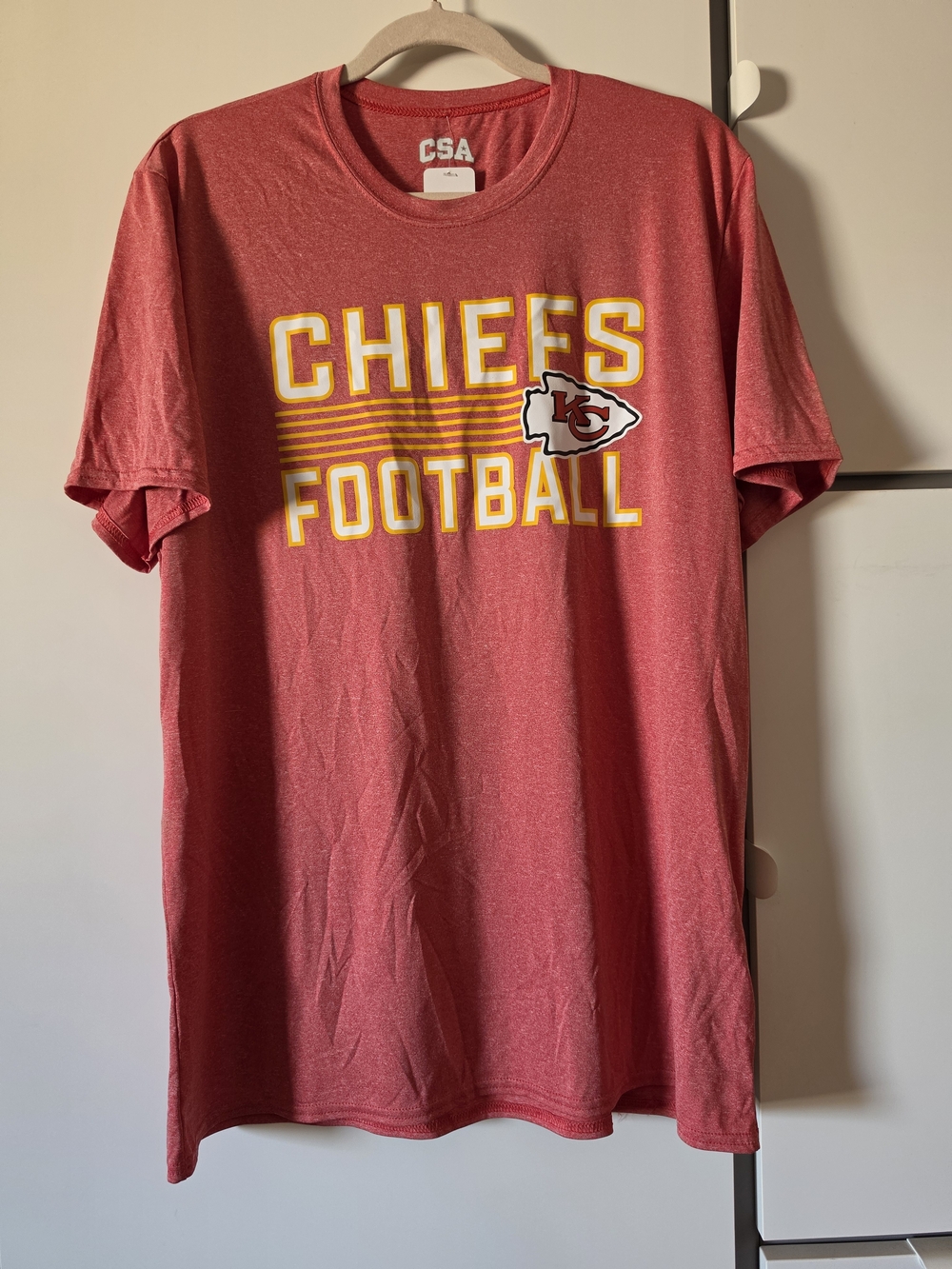 NFL Kansas City Chiefs Red Short Sleeve Graphic Tee